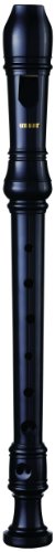 Smart Soprano Recorder HY-26B Black 3-Piece Baroque Fingering