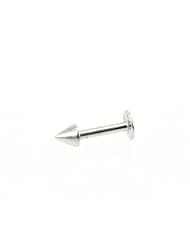 14K White Gold Eyebrow Pin