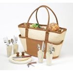 Picnic At Ascot Bahamas Insulated Picnic Basket Tote for 4