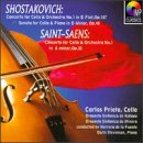CD-Charts  Search : Saint-Saens: Concertos for cello in Am; Shostakovich: Cello Concerto No1, Op107