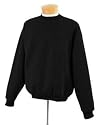 Jerzees Nublend Youth 50/50 Crewneck Sweatshirt - L - Black
