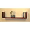 Flying Nun Shelf 24"W x 6"D x 6"H, Dark Cherry