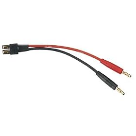 Duratrax Charge Lead Banana Plugs to TRX Male from Traxxas R/C Accessories