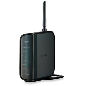 Belkin-G Wireless Router-4x10/100Base-TX LAN1xWAN-IEEE 802.11b/g