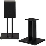 Dual Pillar Wood Speaker Stands