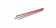CASTING WAX SPRUE WAX EXTRUDED 1/4 INCH DIAMETER RED