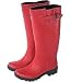 Town and county premium wellies red size 6