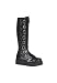 Men'S 2 Inch Platform 9 Buckle Vegetarian Creeper Boot