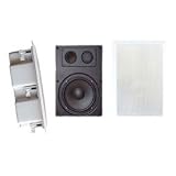 Pyle Home PDIW67 6.5-Inch Two-Way In-Wall Enclosed Speaker System with Directional Tweeter (Pair)