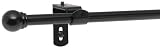 Umbra Ball 28-inch to 48-inch Rod, Matte Black