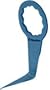 CRL 1" Powered Cold Knife Blade for All Oscillating Cut-Out Tools