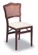 Folding Chairs-Wooden French Provincial (Set of 2) Folding Chairs-Wooden French Provincial (Set of 2)