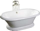 72-inch Cast Iron Double Ended Skirted Bathtub by Kohler