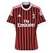 AC Milan Home Boys Shirt 2011/2012 SS (Junior)
