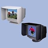 Adjustable Monitor Visor for 19-21 Diagonal Monitor Screens, Black KTKMV1921B