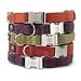 Planet Dog Flat Hemp Collar - Medium Orange