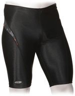 Finis Male Jammer Rip Tide Swim Wear Size 30 - Black/Red