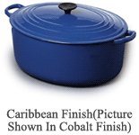 Le Creuset 2-3/4 Quart Oval French Oven, Caribbean