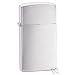 Zippo Lighter Slim, Brushed Chrome