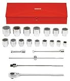 Proto 57102 22-Piece 1 Drive 12-Point Socket Set