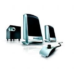 Philips Simply Superior Performance SPA2300 - PC multimedia speaker system - 19 Watt (Total)