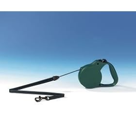 Flexi Classic Retractable Cord Leash Green 16 Foot - CLASSIC 2-5