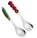 Salad Server Set of 2 - Pea & Tomato