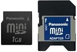 Panasonic RP-SS01GBJ1K 1GB miniSDカード