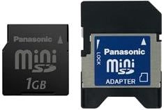 Panasonic RP-SS01GBJ1K 1GB miniSD�J�[�h