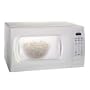 White Galaxy 700 watt Countertop Microwave