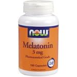 Melatonin 180 Caps 3 Mg - NOW Foods by Now Foods
