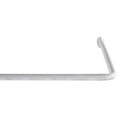 WENKO 19216100 Winkelstange Universal - extra stark mit � 2,5 cm, Aluminium, kombinierbar in Form und L�nge, wei�