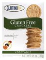 Glutino Gluten Free Crackers Vegetable -- 4.4 oz