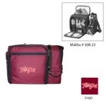 Maryland Terps NCAA Malibu Insulated Pack (Burgundy) (Embroidered Logo)