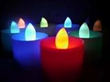 72 Flameless Battery LED Rainbow Colors- Light Candles - Wholesale LOT
