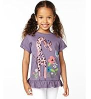 Pure Cotton Giraffe Print T-Shirt