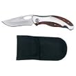 Maxam Liner Lock Knife w/ Wood Accents