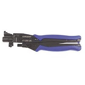 Sargent Compression Crimper, T&B SNS, RG6 59 F, RCA, BNC by 