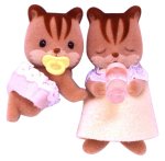 シルバニアファミリー くるみリス ふたごの赤ちゃん リ-26
