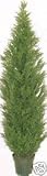 5 foot Artificial Cedar Topiary Tree Bush in a Pot