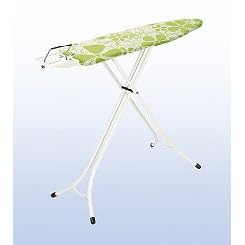 Brabantia Steam Ironing Table w/ Steam Iron Rest, Green Spring