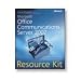 Books : Microsoft Office Communications Server 2007 Resource Kit