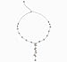 Waterfall Cultured Pearl Silver Necklace