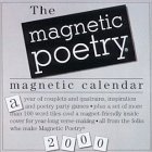 Magnetic Poetry: Magnetic Calendar for 2000 (Calendar)