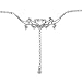 Dual GROOVY GECKO Solar Blue BACK Belly Chain