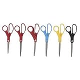 Scissors, Straight, 8 Long, Right Hand/Left Hand, Yellow (FSK21197797) Category: Childs Scissors
