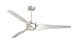 Emerson CF765BS Loft Indoor/Outdoor Ceiling Fan, 60-Inch Blade Span, Brushed Steel Finish and All-Weather Brushed Steel Blades