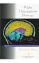 Right Hemisphere Damage: Disorders of Communication and Cognition