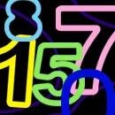 Pk of 12 Rubba Bandz Rubber Band Bracelets Numbers Set Pk of 12 Rubba Bandz Rubber Band Bracelets Numbers Set