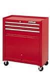 Waterloo ML-314 Shop Series 26 Inch 3-Drawer Roller Cabinet With Bulk Storage